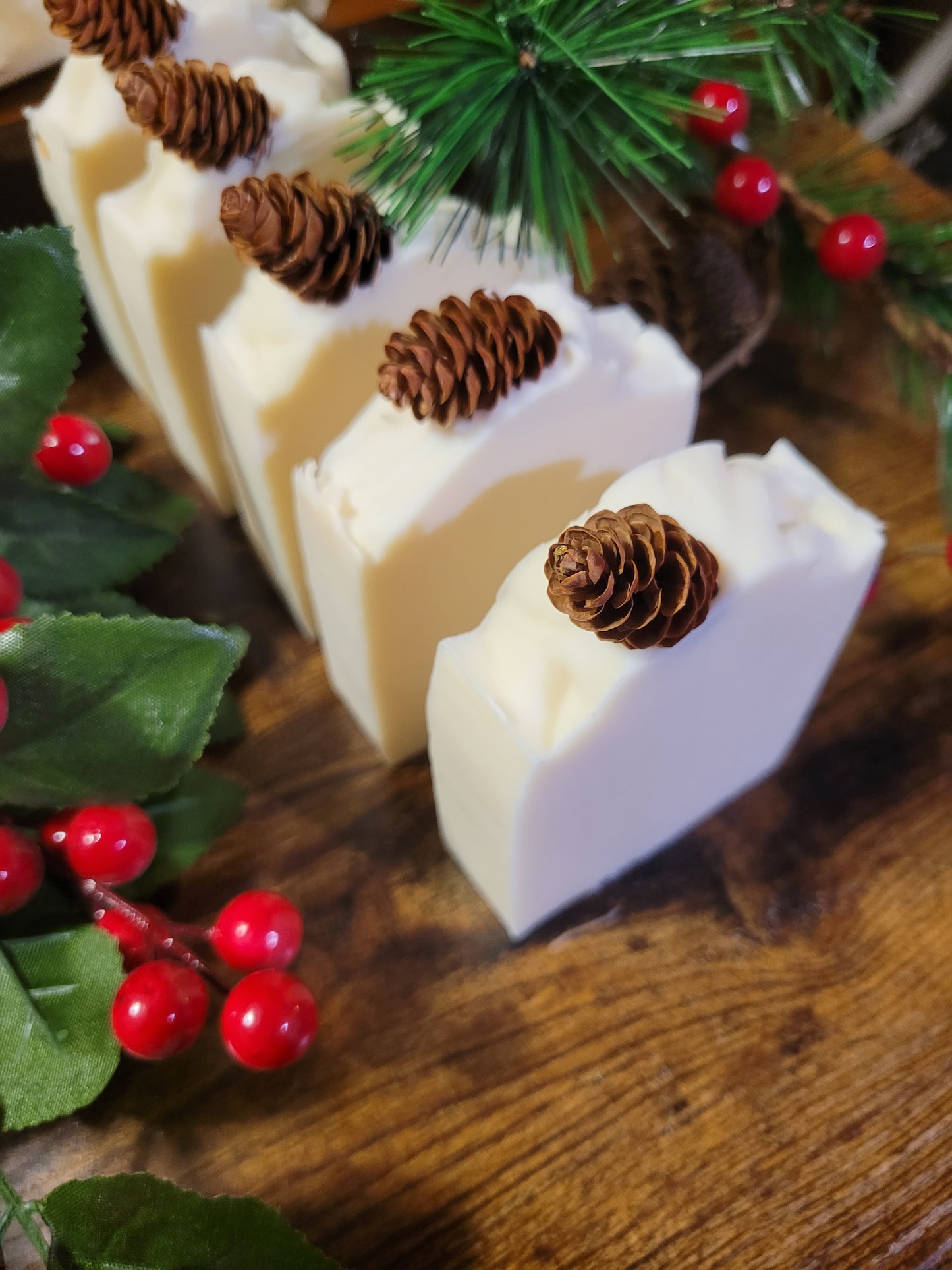 Peppermint Snow Soap