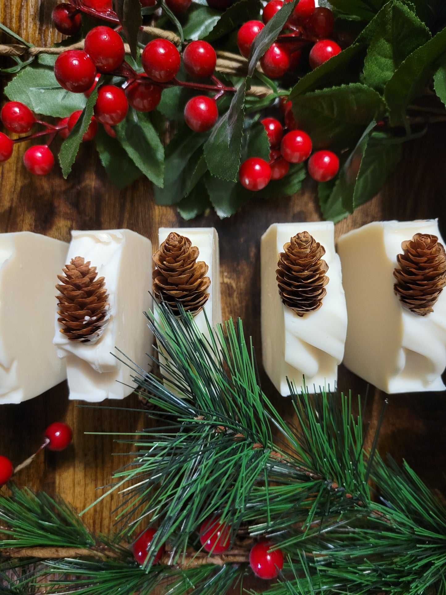 Peppermint Snow Soap