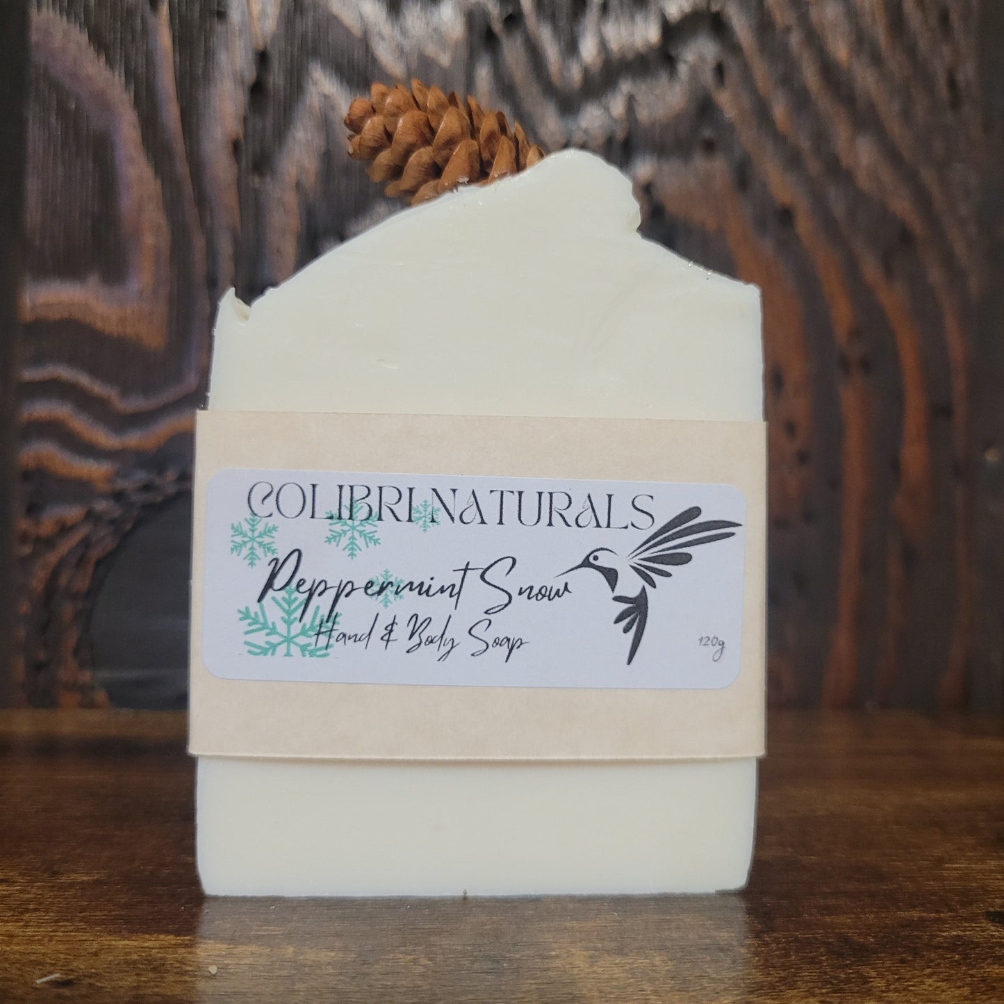 Peppermint Snow Soap
